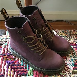 Purple Dr. Martens
